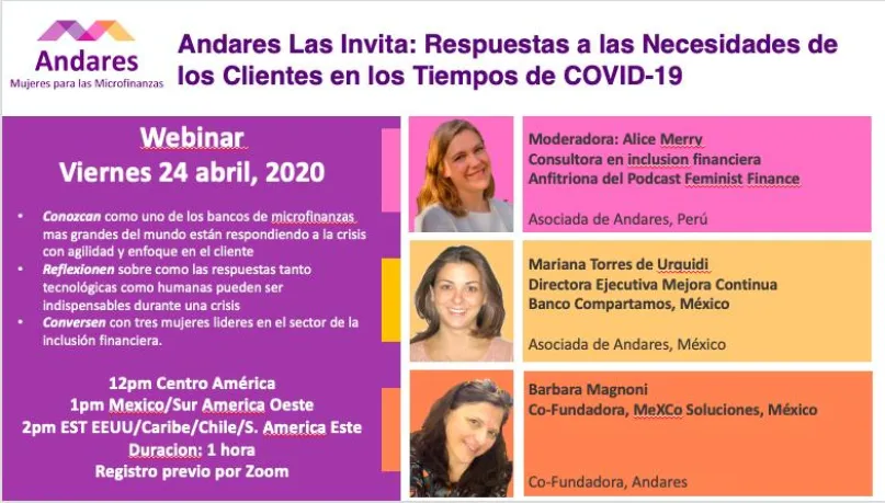 Seminario en línea de Andares