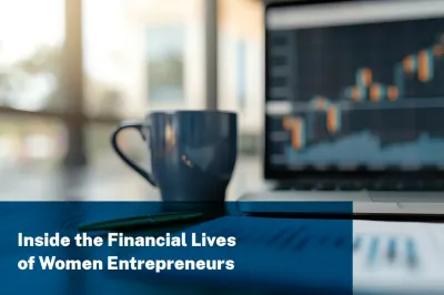 Cup of coffee in front of computer screen with paper title over the image.