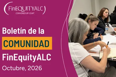 Miembros de FinEquityALC trabajando durante un taller.