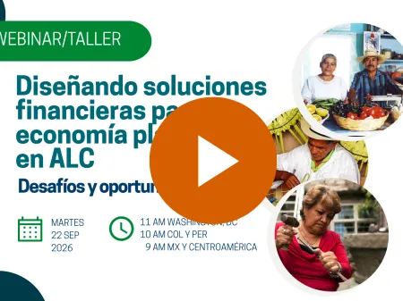 Promo Webinar/Taller: Diseñando soluciones financieras para la economía plateada en ALC